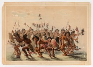 Päänahan tanssi tekijältä George Catlin