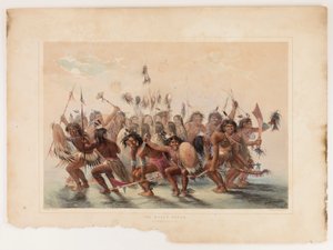 Päänahan tanssi tekijältä George Catlin