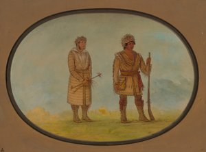 Two Cherokee Chiefs, 18611869. tekijältä George Catlin