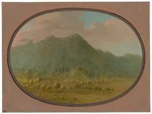 Näkymä kristallivuorille tekijältä George Catlin