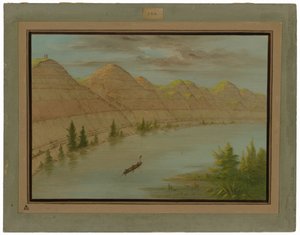 Katso "Grand Detour", Ylä-Missouri tekijältä George Catlin
