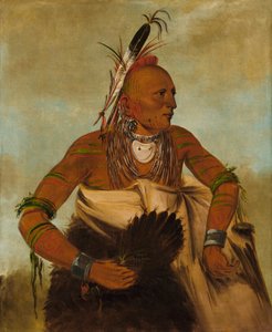 Wa-ho-béck-ee, komea urhoollinen tekijältä George Catlin