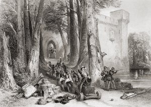 The Siege of Lathom House, 1644, kaiverrus W. Topham