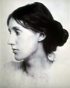 Virginia Woolfin (1882 - 1941) muotokuva. 1902
