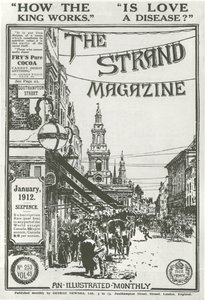 The Strand -lehden kansi, 1912