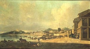 Näkymä Macaosta tekijältä George Chinnery