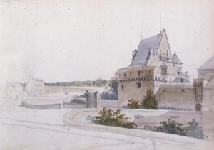 Nantesin näkymä tekijältä George Clarkson Stanfield