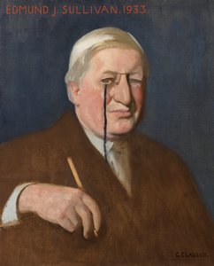 Edmund J. Sullivanin muotokuva tekijältä George Clausen