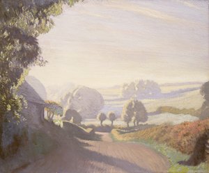 Huonekalut ja erilaiset esineet 1100- ja 1300-luvuilta tekijältä George Clausen