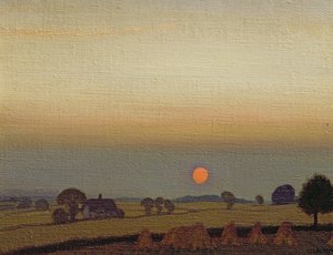 Auringonlasku, noin 1920