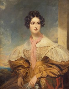 Lady Georgiana Clintonin muotokuva (öljy kankaalle)