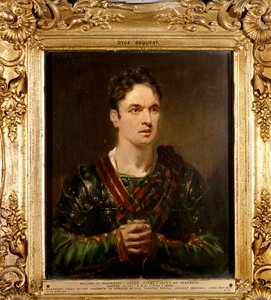 William Macready kuin Macbeth, n. 1820