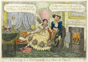 Dandy  Dandyzette tekijältä George Cruikshank