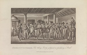 "Katso sisään" Tattersalissa tekijältä George Cruikshank