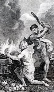 Ruoskiminen brittiläisellä sotalaivalla tekijältä George Cruikshank