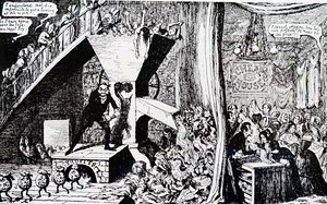 Hikoileva työmies tekijältä George Cruikshank