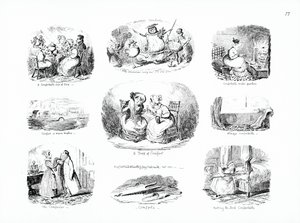 Mukavuus (kaiverrus) tekijältä George Cruikshank