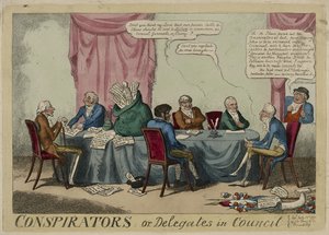 Conspirators, julkaistu 1. heinäkuuta tekijältä George Cruikshank