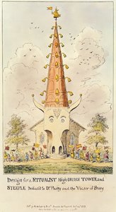 Huonekalut ja erilaiset esineet 1100- ja 1300-luvuilta tekijältä George Cruikshank
