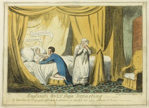 Englannin ainoa toivo lähdössä tekijältä George Cruikshank