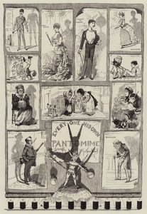 Jokainen oma pantomiimi tekijältä George Cruikshank