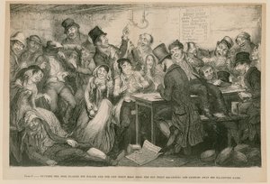 Kappaleesta Juoppojen lapset, 1848 tekijältä George Cruikshank