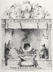 Huonekalut ja erilaiset esineet 1100- ja 1300-luvuilta tekijältä George Cruikshank