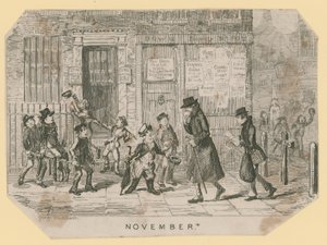 Guy Fawkes Night tekijältä George Cruikshank