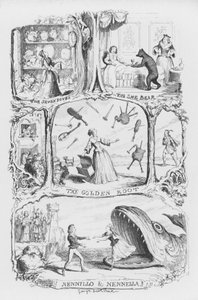 George Cruikshankin kuvitus Pentameronelle (kaiverrus) tekijältä George Cruikshank