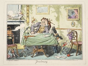 Kateus, pubi. 1835 (käsinvärinen kaiverrus) tekijältä George Cruikshank