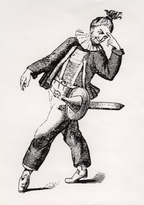 Kasper Punch, 1800-luku. tekijältä George Cruikshank