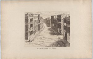 Manchester, 1851, 1851, 1851. tekijältä George Cruikshank