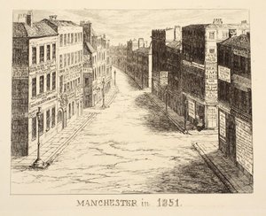 Manchester vuonna 1851, vuodelta 1851 tai The Adventures of Mr & Mrs Sandboys ja perhe, jotka tulivat Lontooseen nauttimaan olostaan ja katsomaan suurta näyttelyä, pubia. 1851 tekijältä George Cruikshank