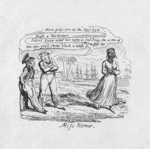 Neiti Nomer, 1829 tekijältä George Cruikshank