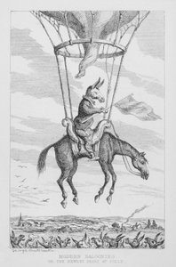 Moderni Balooning eli hulluuden uusin vaihe tekijältä George Cruikshank