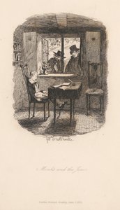 Munkit ja juutalainen tekijältä George Cruikshank