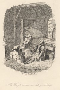 Weazel-herra elvyttää vanhan ystävyyssuhteen tekijältä George Cruikshank