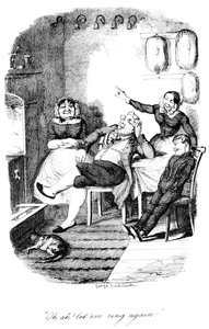 Voi ah! letem ring taas!, 1840-luku. tekijältä George Cruikshank