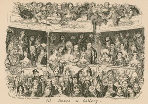 Kuoppa, laatikot ja galleria tekijältä George Cruikshank