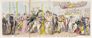 Princely Predilections tai, Ancient Music and Modern Discord tekijältä George Cruikshank