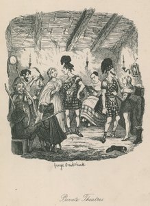 Yksityiset teatterit tekijältä George Cruikshank