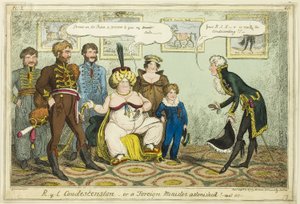 Kuninkaallinen alentuvuus tekijältä George Cruikshank