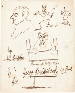 Satiiriset luonnokset tekijältä George Cruikshank