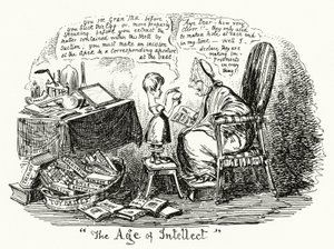 Älyn aika (kaiverrus) tekijältä George Cruikshank