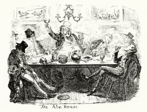 The Ale House (kaiverrus) tekijältä George Cruikshank