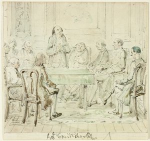 Lahjakkaiden liitto: Mr. Bullock puhuu ystävilleen tekijältä George Cruikshank