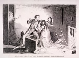"Pullo", 1847 tekijältä George Cruikshank
