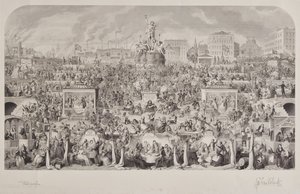 Yhteiskunnan juomistapa tai Bacchuksen palvonta tekijältä George Cruikshank