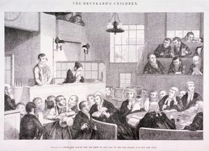 "Jumalajan lapset", n. 1847 tekijältä George Cruikshank