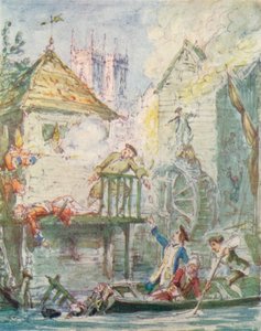 The Misers Daughter: 1920, Jacobite Clubin hajoaminen, c1842, 1913 tekijältä George Cruikshank